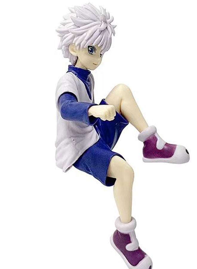 Halamodo Hunter x Hunter: 11.5 cm High - Quality Killua Figurine Ideal for Desk, Vehicle and Chassis Adornment - Image 2